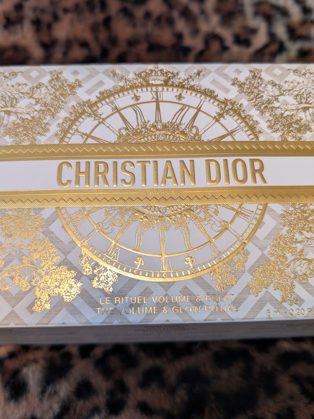 Christian Dior The Volume & Glow Ritual Gift Set - White & Gold BOX ONLY